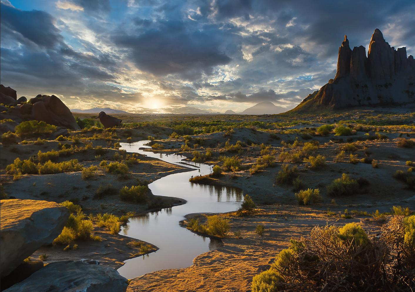 Clouds over Uzbekistan