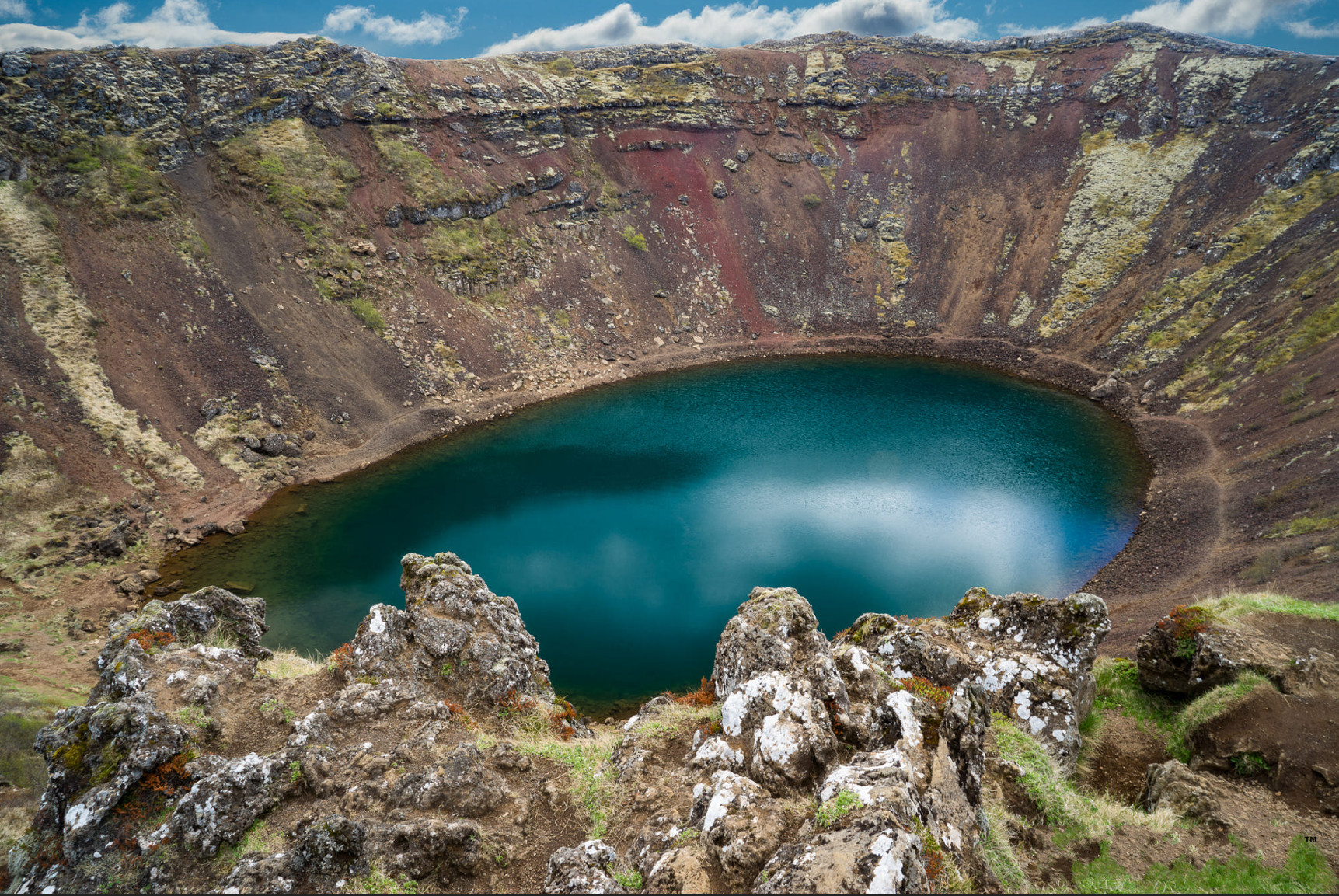 Kerið Crater Lake, UK