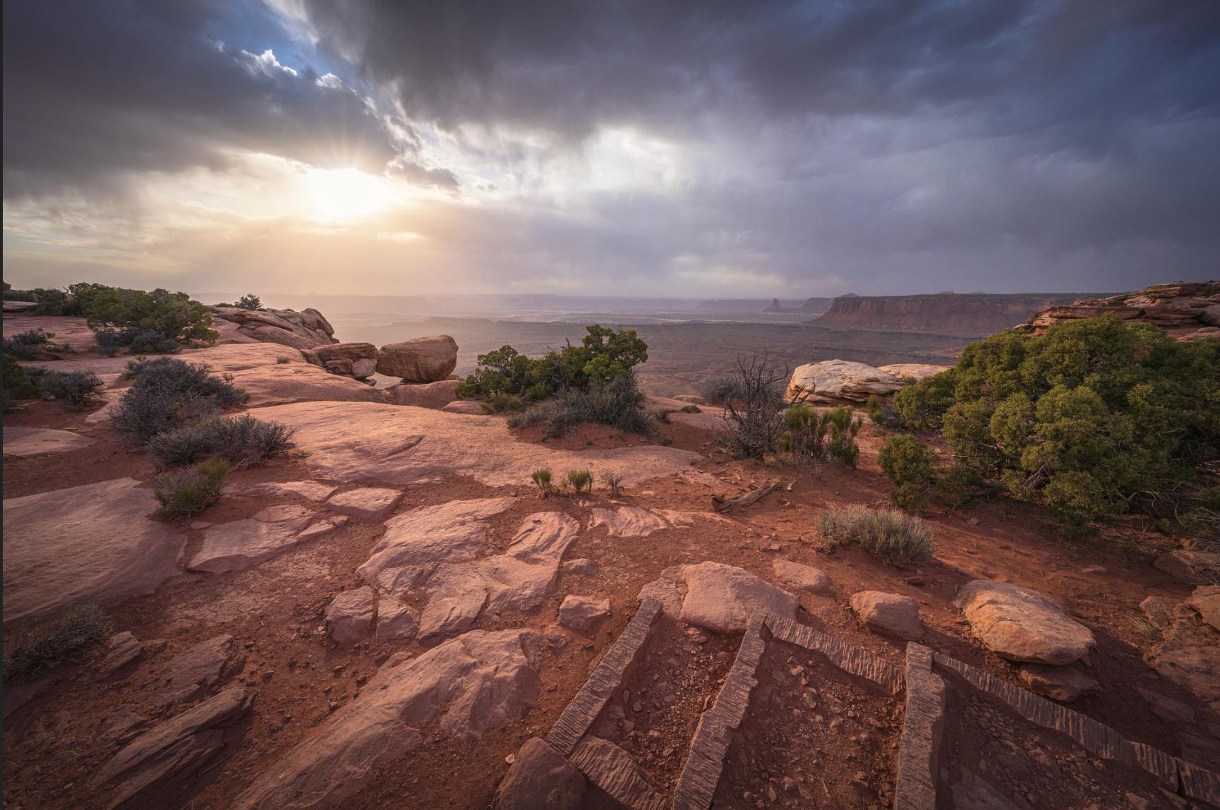 Sunset At Canyonlands