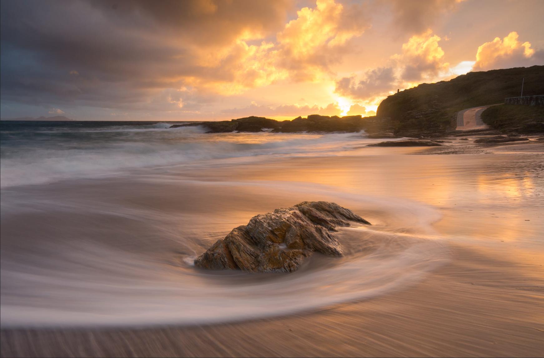 Sunset in Paxariñas