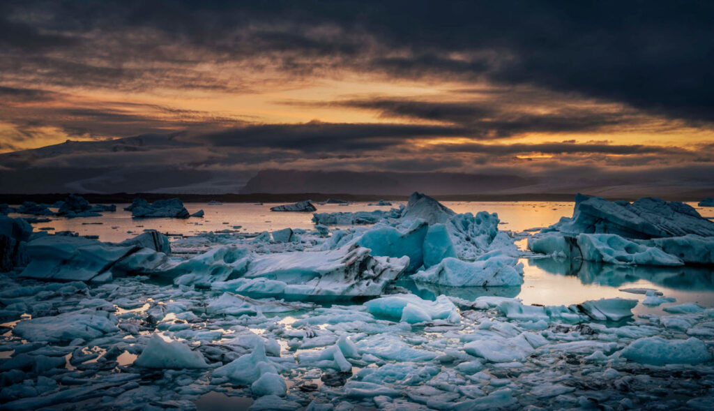 J&ouml;kuls&aacute;rl&oacute;n Glacier Lagoon, Iceland
