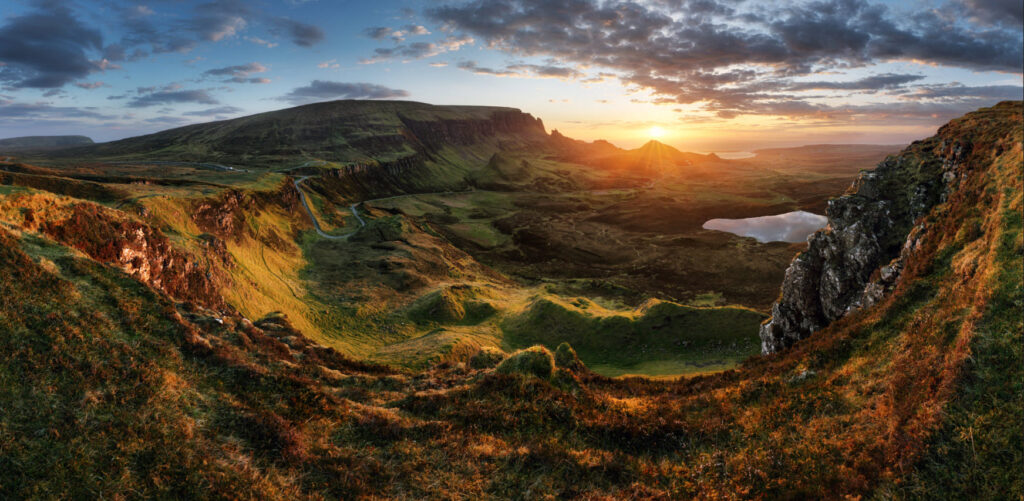Panorama at The Quiraing
