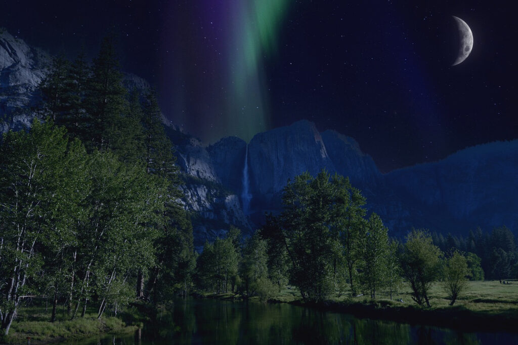 Aurora northern lights