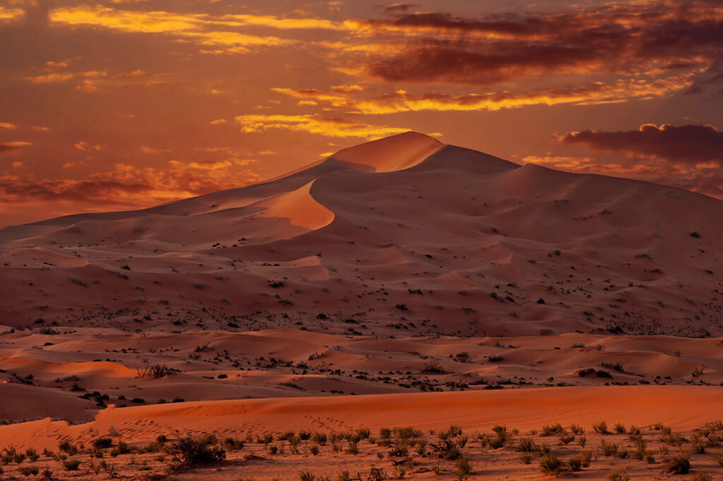 Saudi Arabian sunset