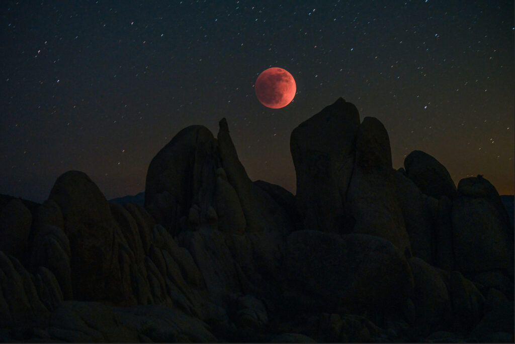 Total Blood Moon Lunar Eclipse 2022