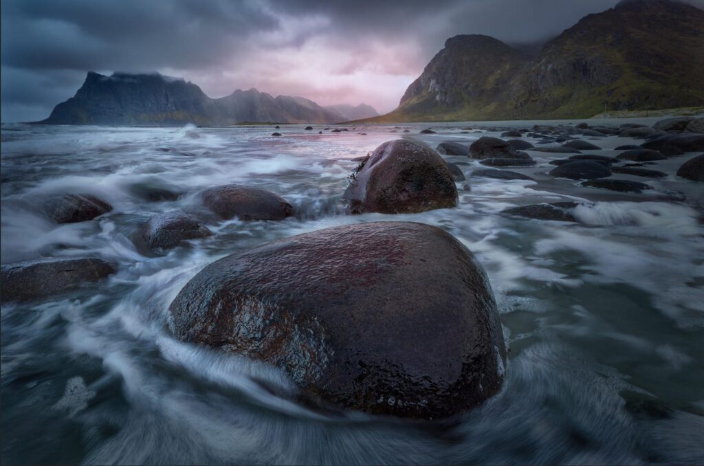 Uttakleiv Beach, Norway