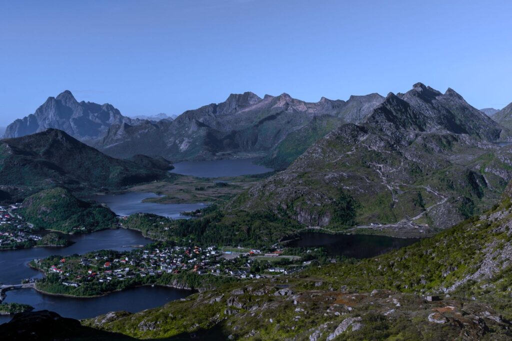 Norway summer landscape