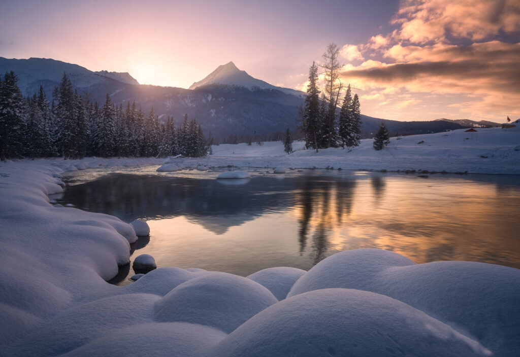 Kanas mountain, China