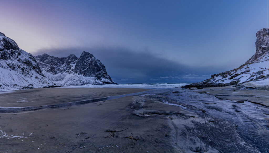 Kvalvik Beach, Norway
