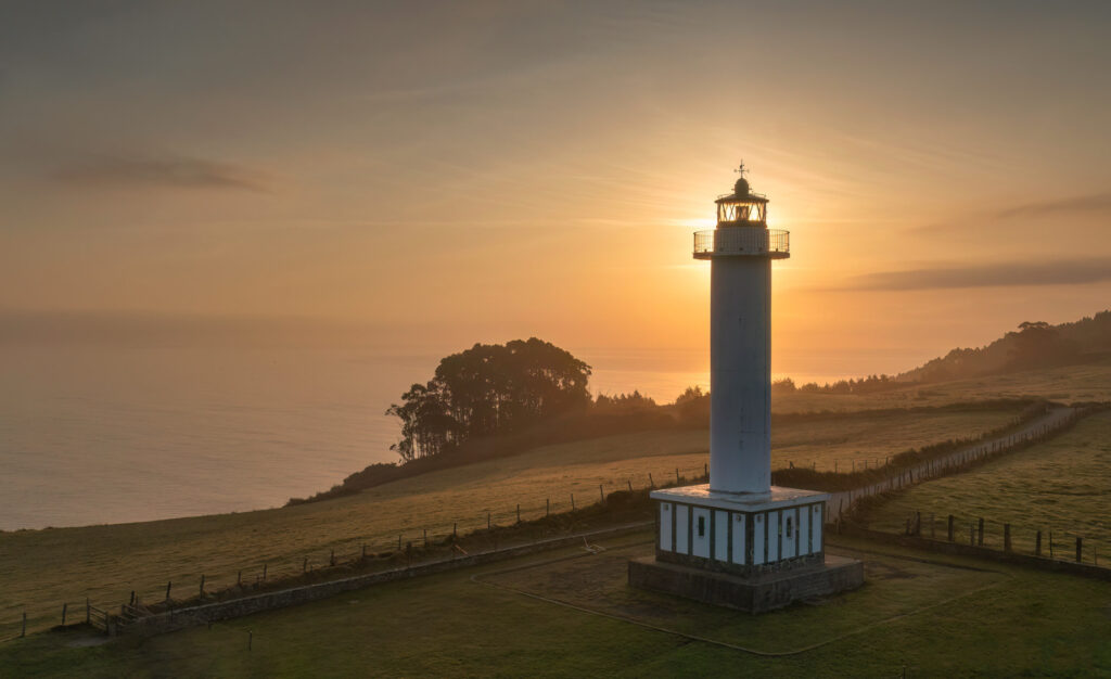 Lighthouse sunrise, Spain