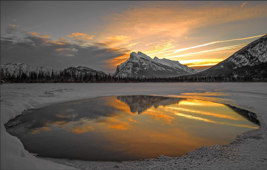 Twin Jack Lake Sunrise
